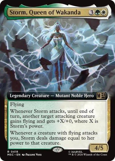 Storm, Queen of Wakanda (Extended Art) (418) (MSC)