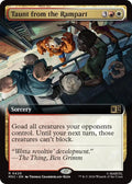 Image for Taunt from the Rampart (Extended Art) (420) (MSC) - Magic: The Gathering