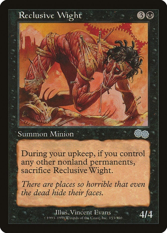 Image for Reclusive Wight (153) (USG) - Magic: The Gathering