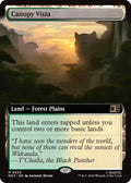 Image for Canopy Vista (Extended Art) (462) (MSC) - Magic: The Gathering