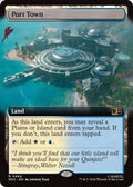 Image for Port Town (Extended Art) (484) (MSC) - Magic: The Gathering