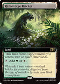 Image for Razorverge Thicket (Extended Art) (487) (MSC) - Magic: The Gathering