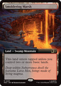 Image for Smoldering Marsh (Extended Art) (493) (MSC) - Magic: The Gathering