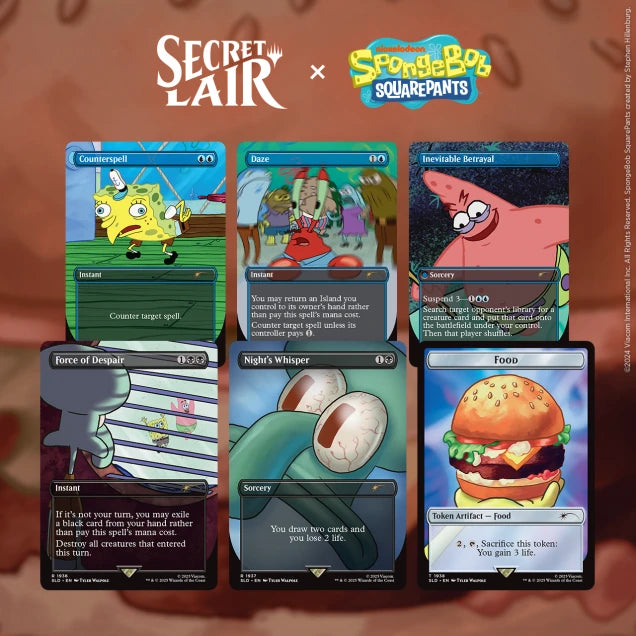 Secret Lair SpongeBob Squarepants Internet Sensation