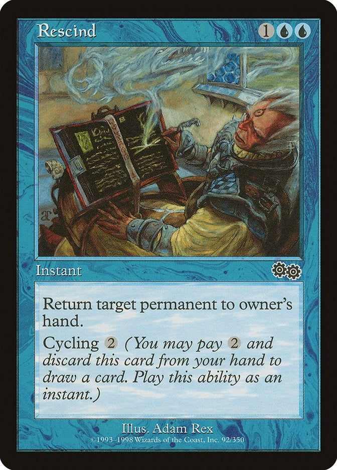 Image for Rescind (92) (USG) - Magic: The Gathering