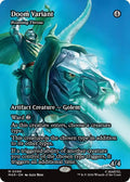 Image for Doom Variant - Roaming Throne (Borderless) (99) (MAR) - Magic: The Gathering