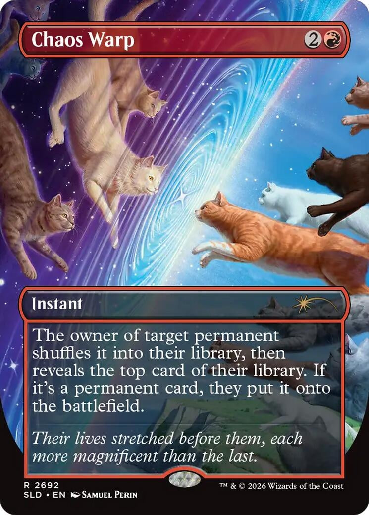 Image for Chaos Warp (2692) (SLD) - Magic: The Gathering
