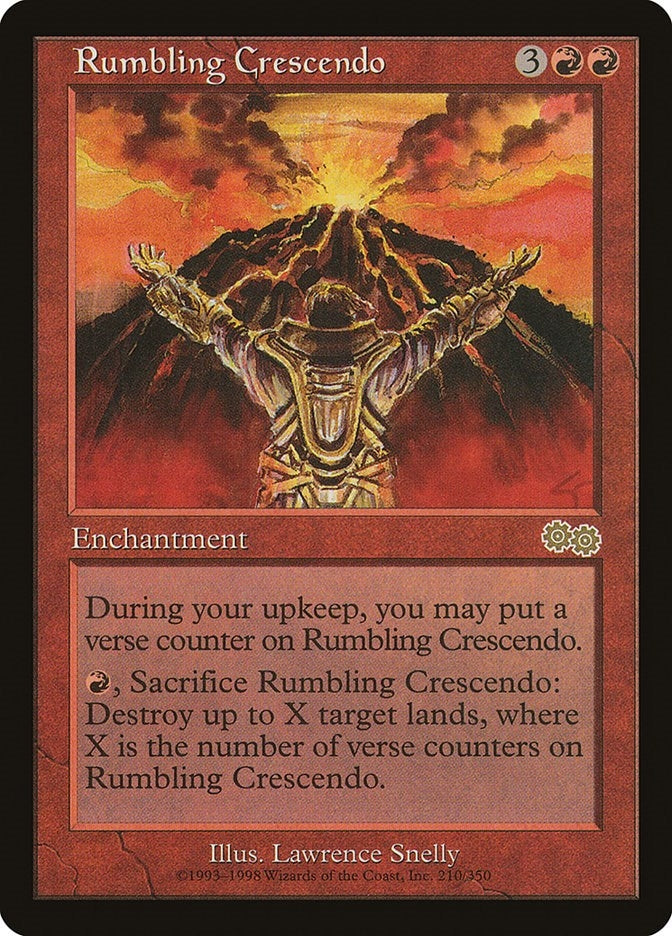Image for Rumbling Crescendo (210) (USG) - Magic: The Gathering