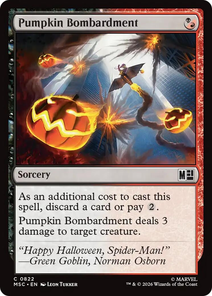Image for Pumpkin Bombardment (822) (MSC) - Magic: The Gathering