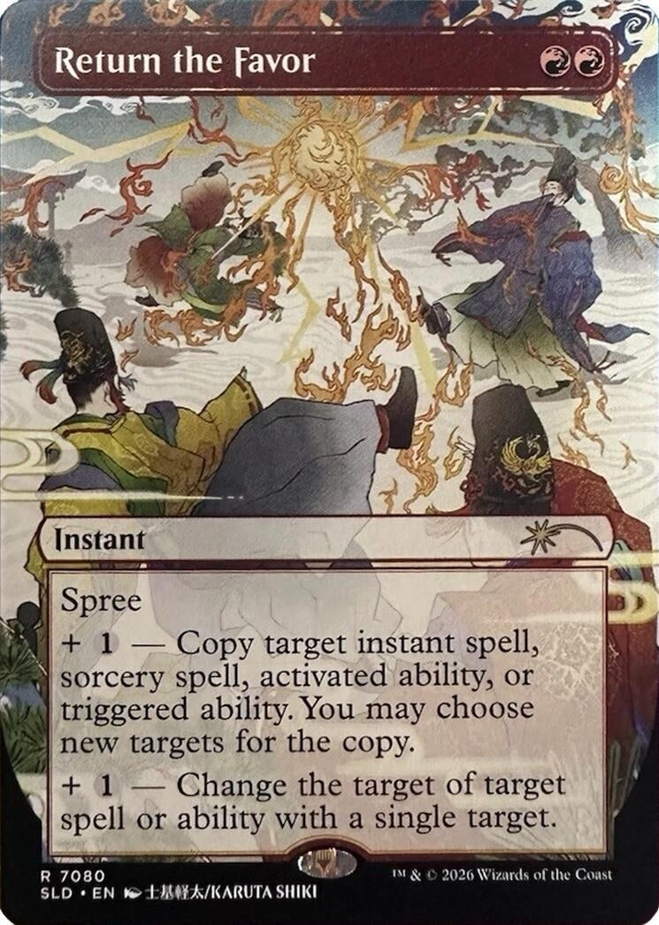 Image for Return the Favor (7080) (SLD) - Magic: The Gathering