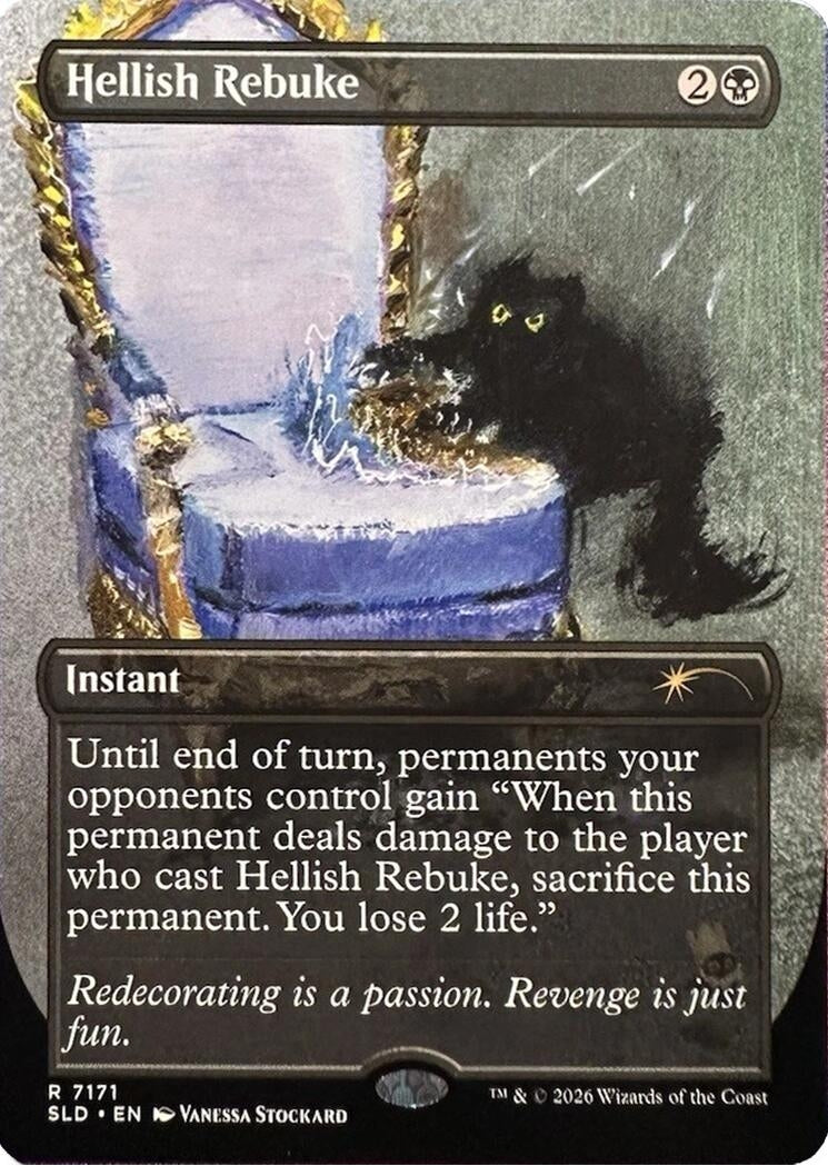 Image for Hellish Rebuke (7171) (SLD) - Magic: The Gathering