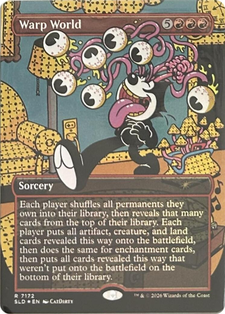Image for Warp World (7172) (SLD) - Magic: The Gathering