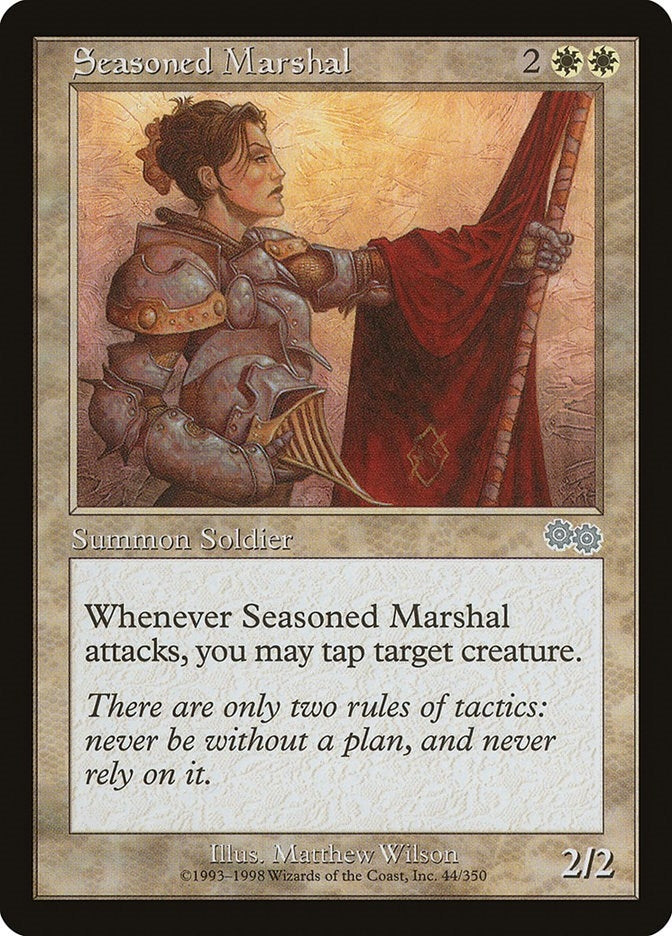 Image for Seasoned Marshal (44) (USG) - Magic: The Gathering