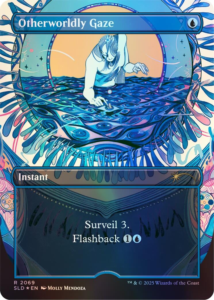 Image for Otherworldly Gaze (2069) (Rainbow Foil) (2069) (SLD) - Magic: The Gathering