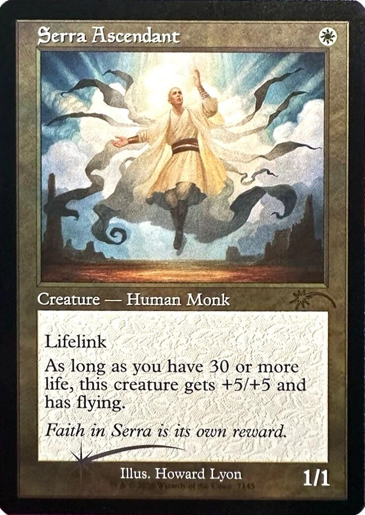 Image for Serra Ascendant (Retro Frame) (7145) (SLD) - Magic: The Gathering