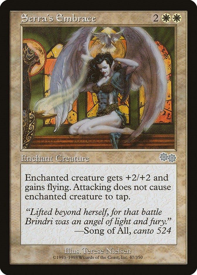 Image for Serra's Embrace (47) (USG) - Magic: The Gathering