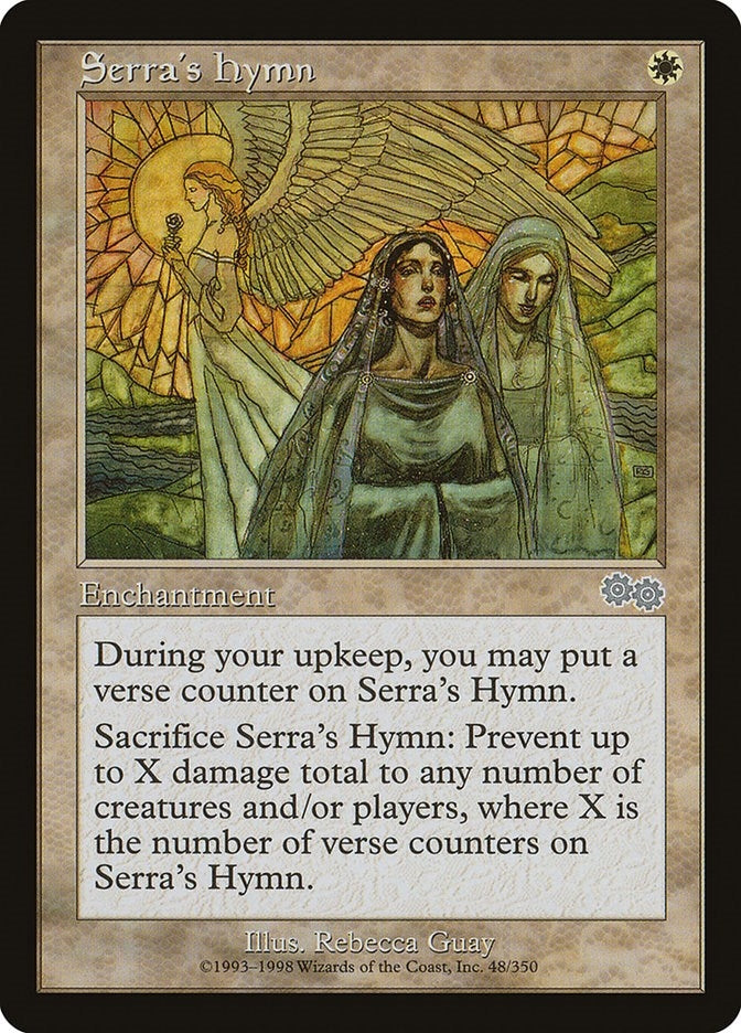 Image for Serra's Hymn (48) (USG) - Magic: The Gathering