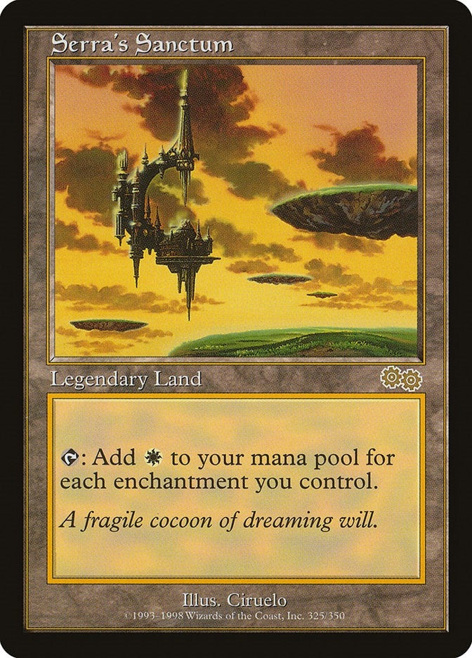 Image for Serra's Sanctum (325) (USG) - Magic: The Gathering