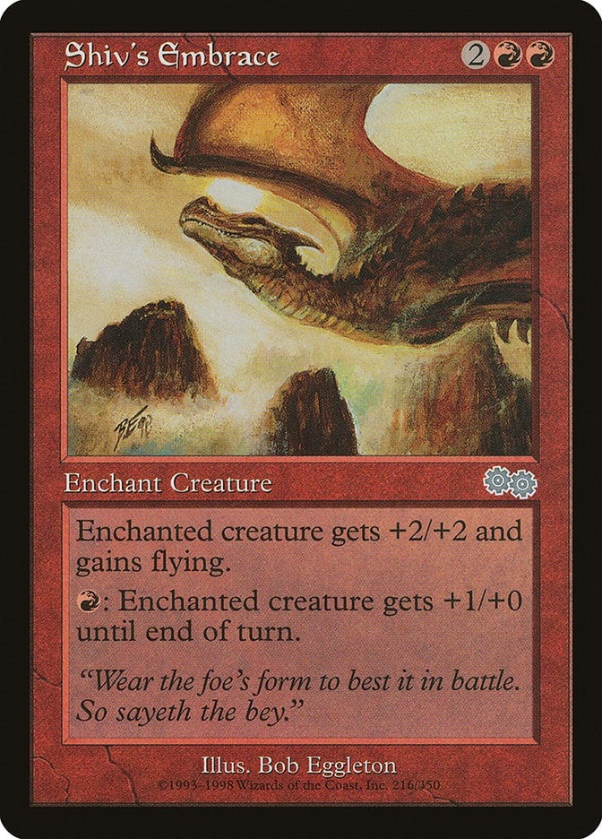 Image for Shiv's Embrace (216) (USG) - Magic: The Gathering