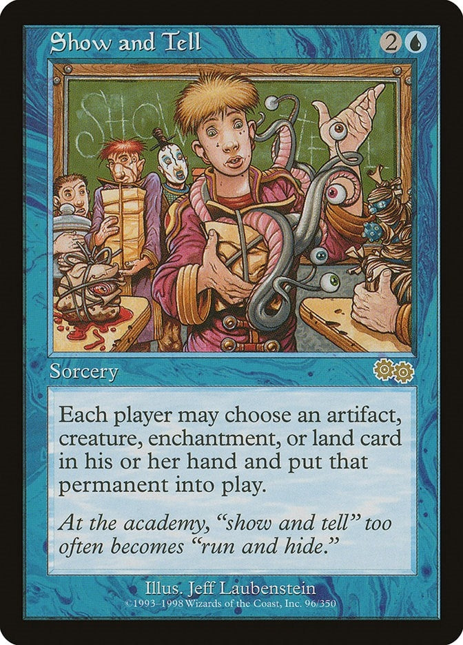 Image for Show and Tell (96) (USG) - Magic: The Gathering