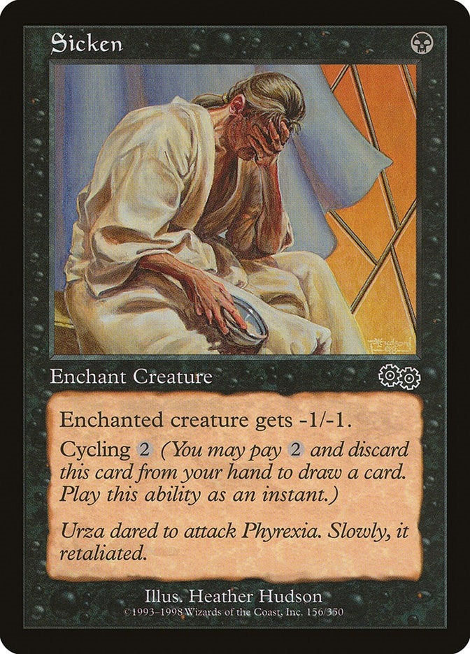 Image for Sicken (156) (USG) - Magic: The Gathering