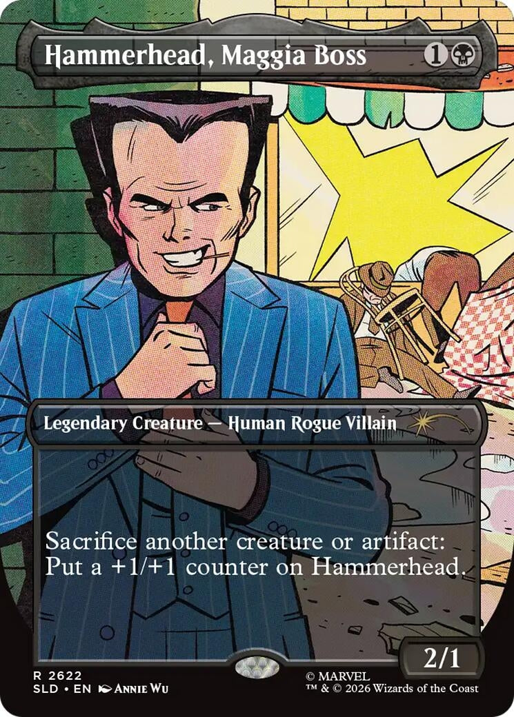 Image for Hammerhead, Maggia Boss (2622) (SLD) - Magic: The Gathering