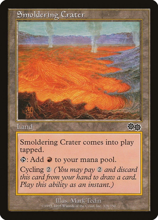 Image for Smoldering Crater (328) (USG) - Magic: The Gathering