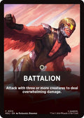 Image for Battalion Theme Card (12) (MSC) - Magic: The Gathering