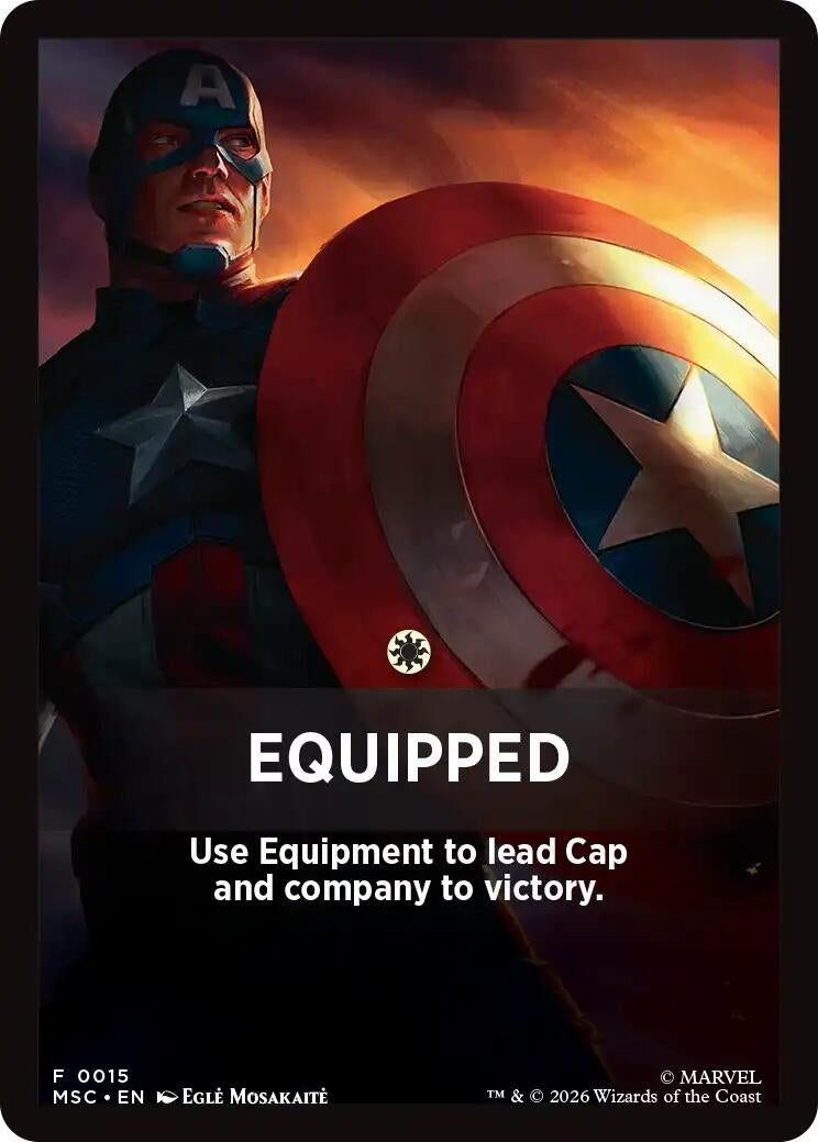 Image for Equipped Theme Card (15) (MSC) - Magic: The Gathering