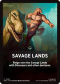 Image for Savage Lands Theme Card (55) (MSC) - Magic: The Gathering