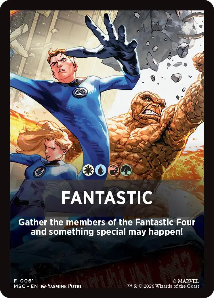 Image for Fantastic Theme Card (61) (MSC) - Magic: The Gathering
