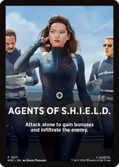 Agents of S.H.I.E.L.D. Theme Card (11) (MSC)