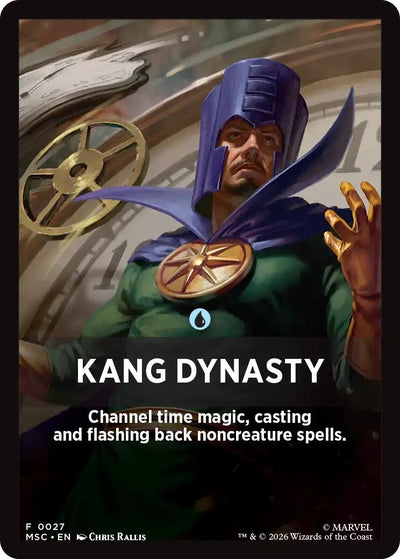 Kang Dynasty Theme Card (27) (MSC)