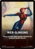 Image for Web-Slinging Theme Card (20) (MSC) - Magic: The Gathering