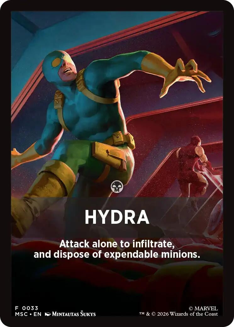 Image for Hydra Theme Card (33) (MSC) - Magic: The Gathering