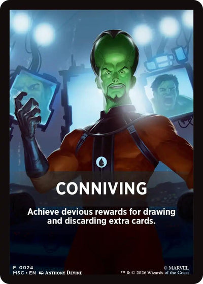 Conniving Theme Card (24) (MSC)