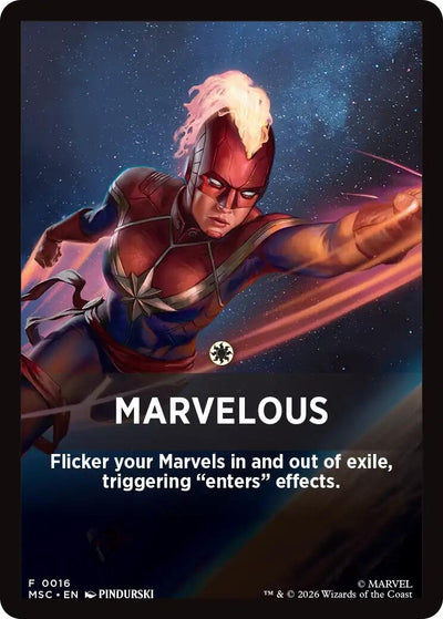 Marvelous Theme Card (16) (MSC)