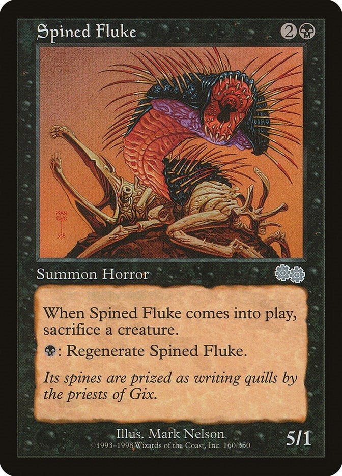 Image for Spined Fluke (160) (USG) - Magic: The Gathering