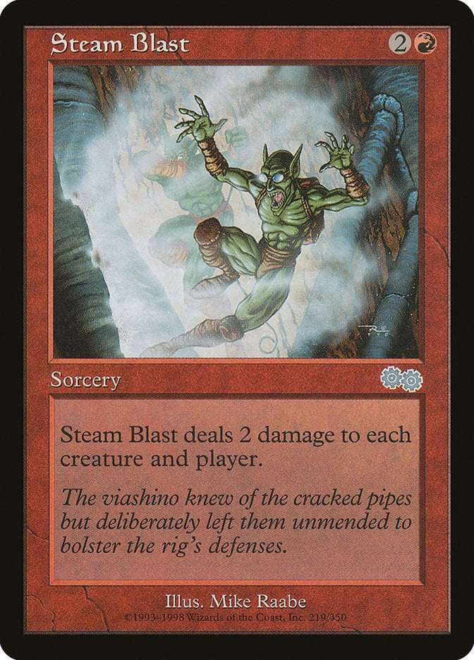 Image for Steam Blast (219) (USG) - Magic: The Gathering