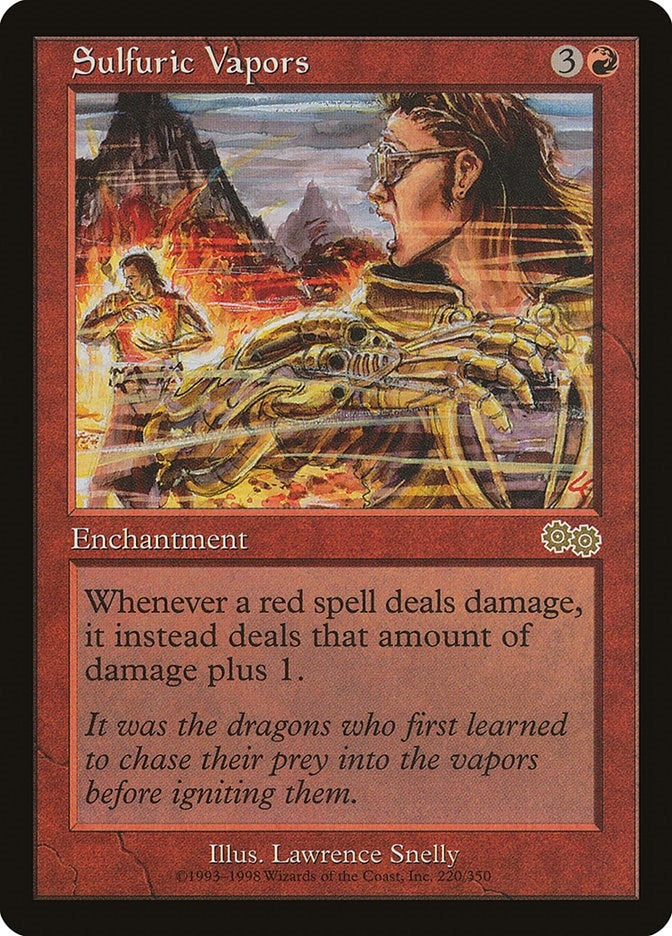 Image for Sulfuric Vapors (220) (USG) - Magic: The Gathering