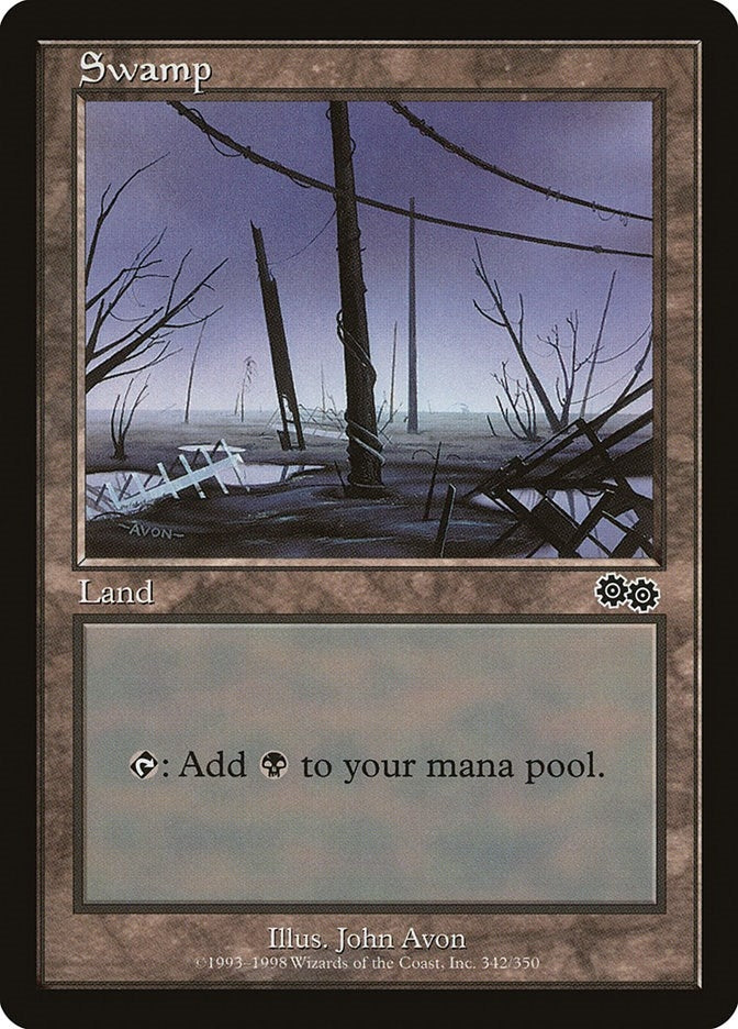 Image for Swamp (342) (342) (USG) - Magic: The Gathering
