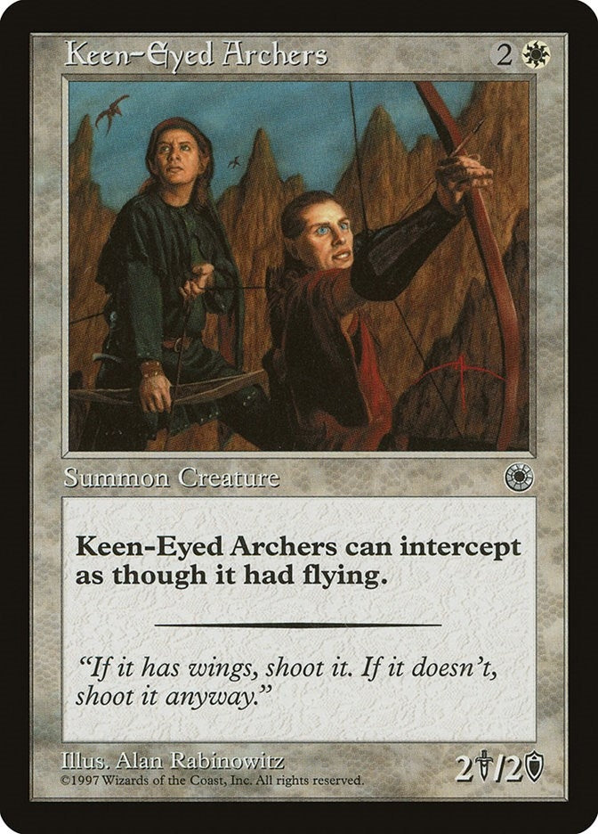 Image for Keen-Eyed Archers (POR) - Magic: The Gathering