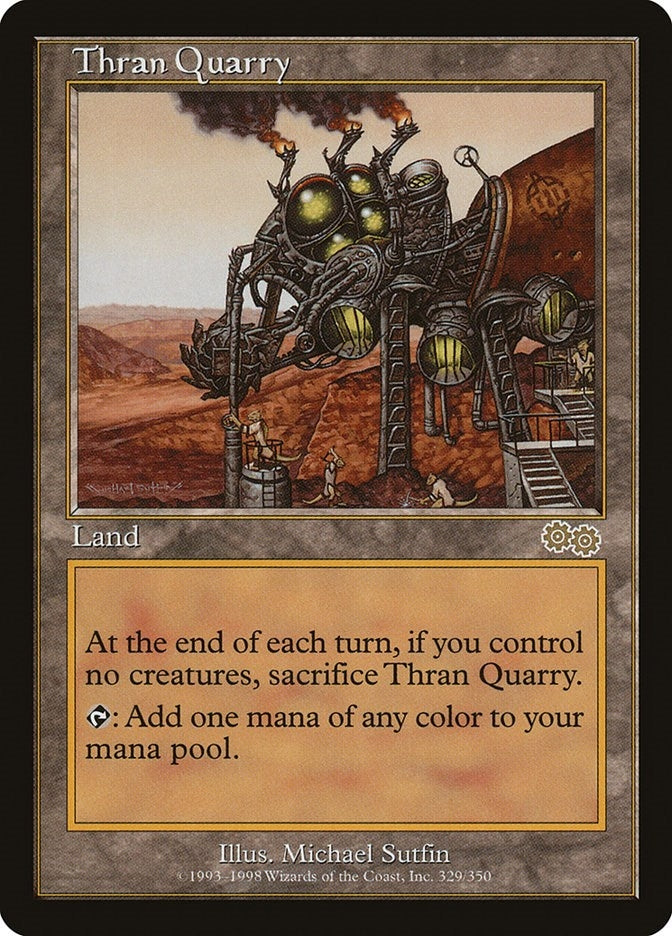 Image for Thran Quarry (329) (USG) - Magic: The Gathering