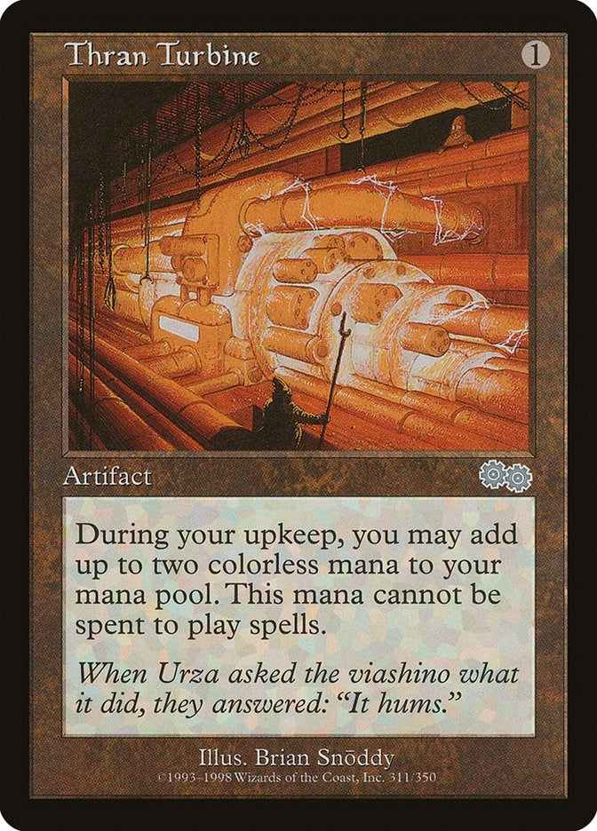 Image for Thran Turbine (311) (USG) - Magic: The Gathering