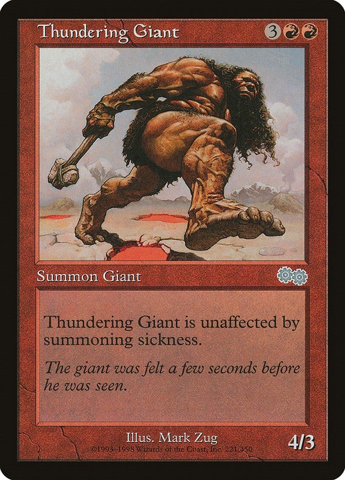 Image for Thundering Giant (221) (USG) - Magic: The Gathering