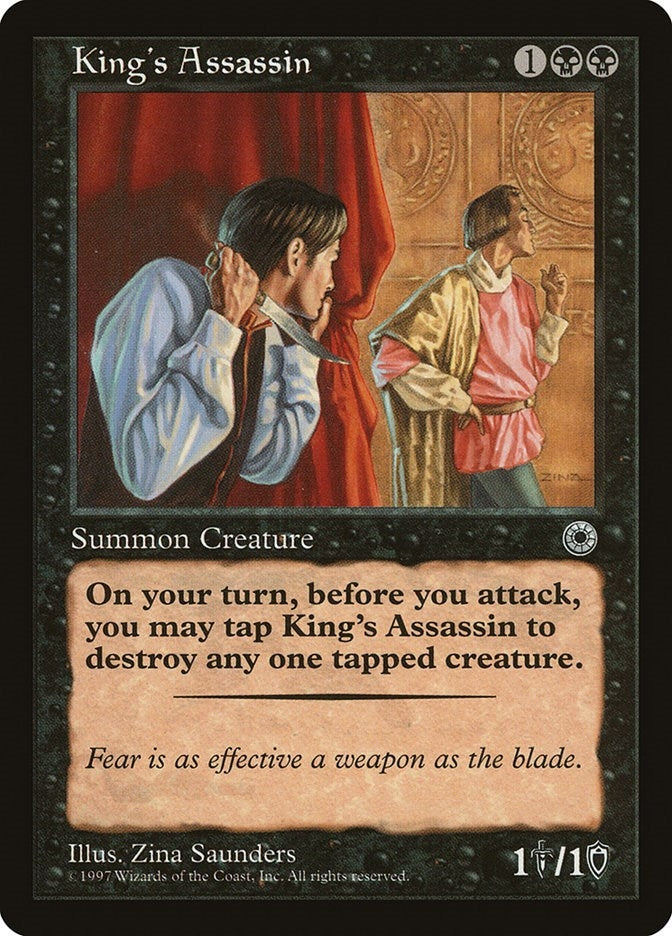 Image for King's Assassin (POR) - Magic: The Gathering