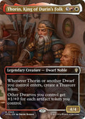 Image for Thorin, King of Durin's Folk (Borderless) (3) (HOC) - Magic: The Gathering