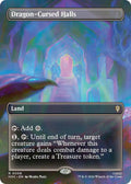 Image for Dragon-Cursed Halls (Borderless) (8) (HOC) - Magic: The Gathering