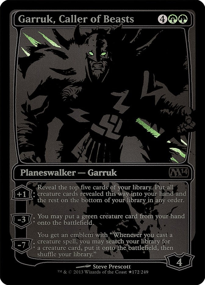 Image for Garruk, Caller of Beasts (SDCC 2013 Exclusive) (172) (MEDIA) - Magic: The Gathering