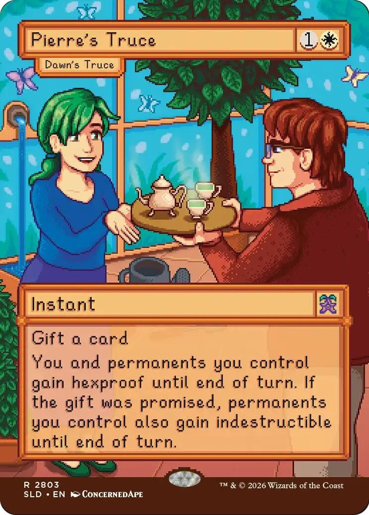 Image for Pierre's Truce - Dawn's Truce (2803) (SLD) - Magic: The Gathering